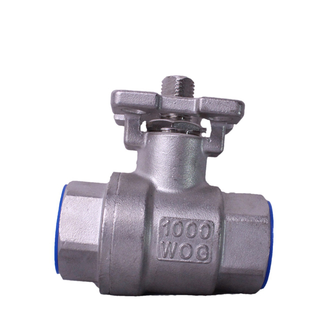 NPT threaded high platform ball valve